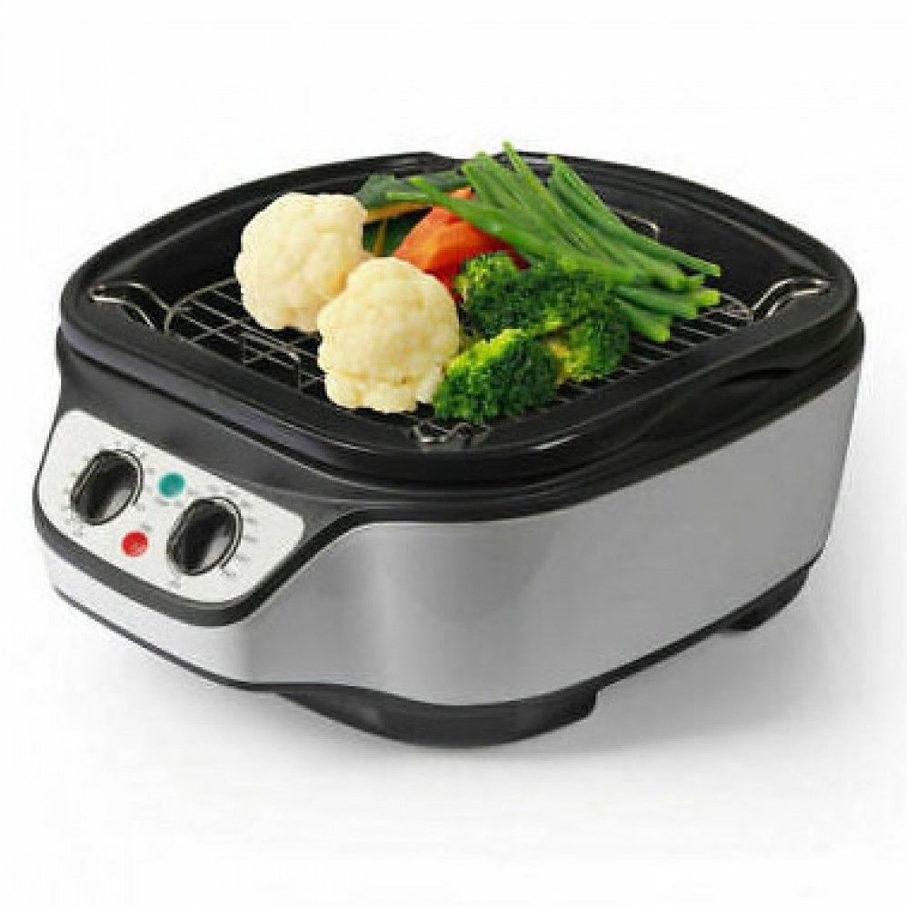 Hoomei® Πολυμάγειρας 1500W με Χωρητικότητα 5lt και με 8 Λειτουργίες Μαγειρέματος 8 σε 1 HM-5350